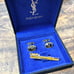 【Unused】YVES SAINT LAURENT Cufflinks & Tie Pin