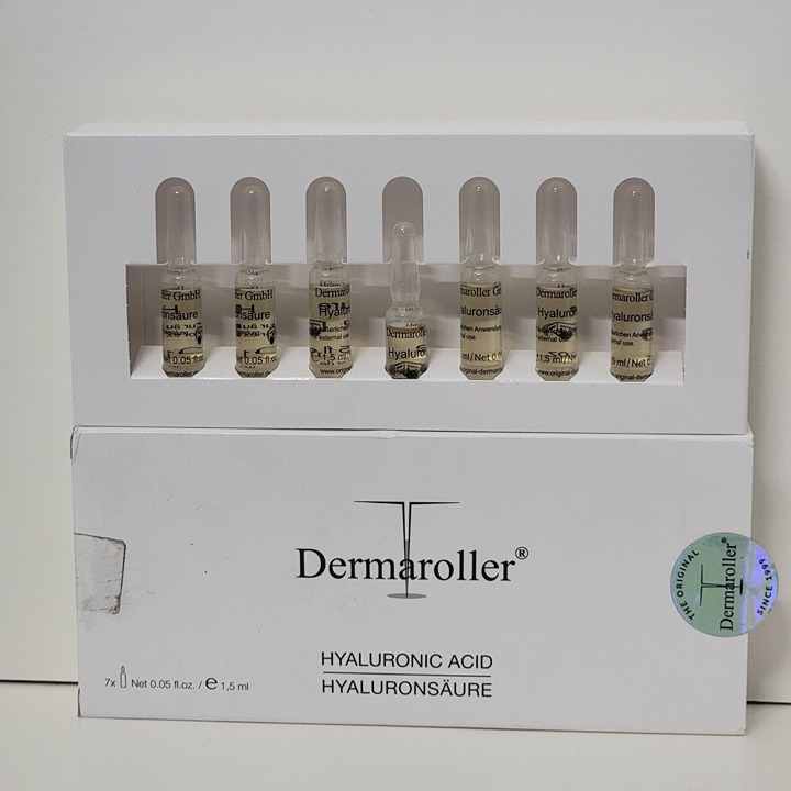 DERMAROLLER Hyaluronic Acid (7 x 0.05 fl oz / 1.5 ml)
