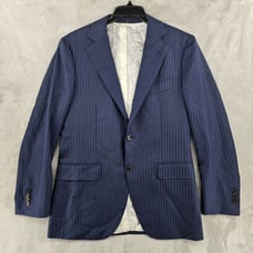 Suitsupply Jort Blazer Coat Mens Size UK 40R Navy Pinstripe Wool Trabaldo Togna