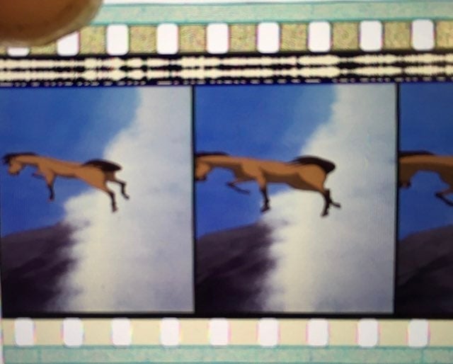 Spirit Stallion of the Cimarron Movie Film Strip