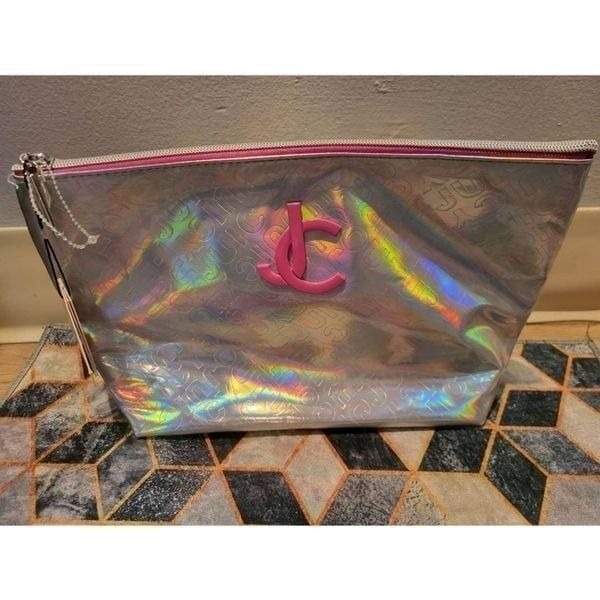New Holo Juicy Couture makeuo bag&toiletery bag