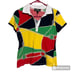 Lauren Ralph Lauren Golf Polo Shirt Womens Petite M Knots Equestrian All Over