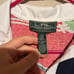 Lauren Ralph Lauren Golf Polo Shirt Womens Petite M Knots Equestrian All Over