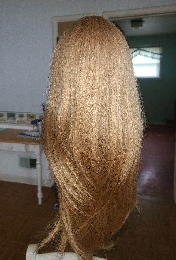 Beautiful blonde wig