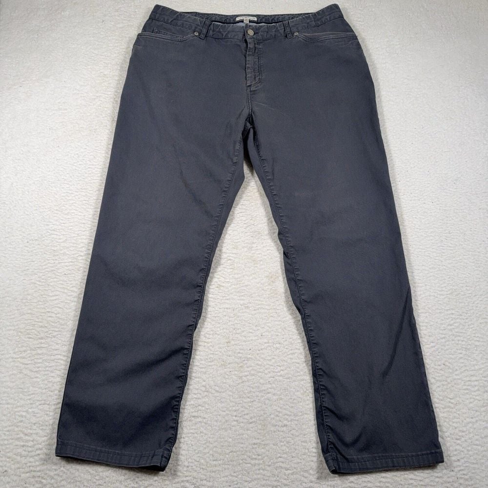 Peter Millar Pants Mens 38 (36x28) Navy Chino Cotton Stretch Casual Classic Golf