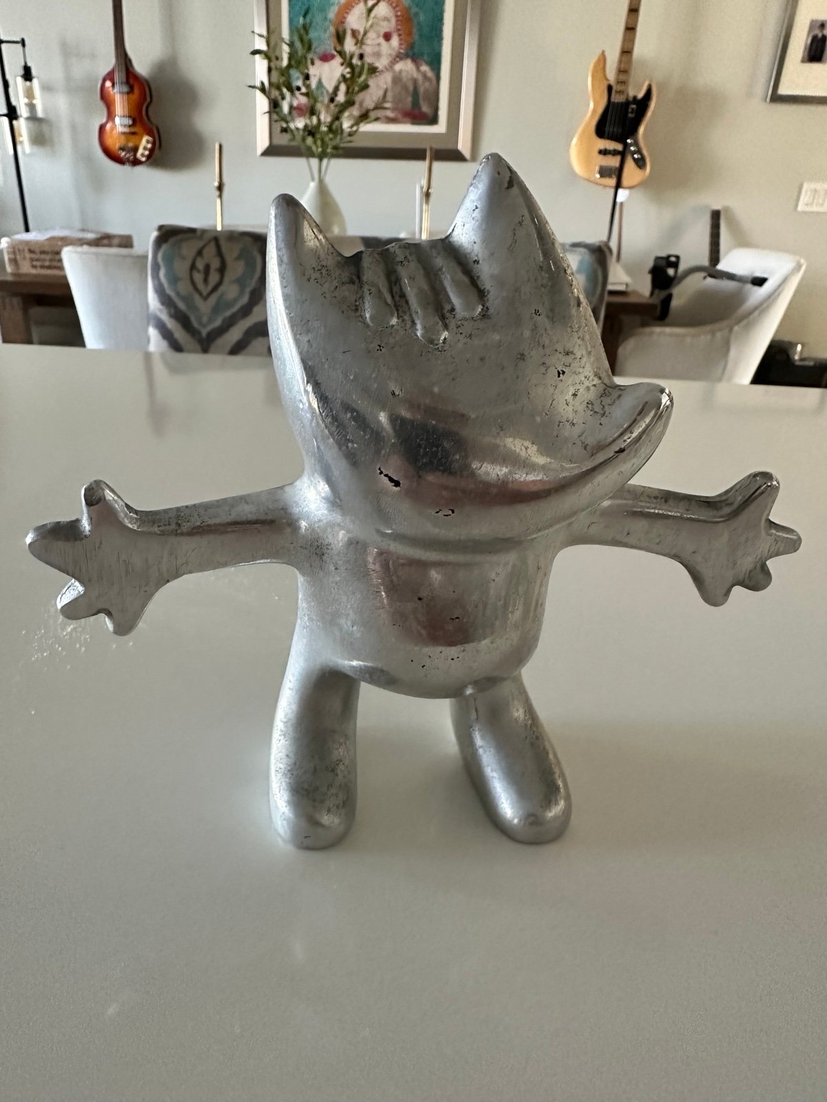 Rare! 1992 Olympic Games Barcelona COBI Mascot ALUMINUM by Javier Marisca!