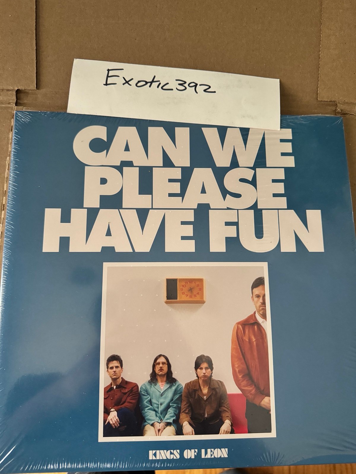 Kings of leon can we have please have fun signed vinyl