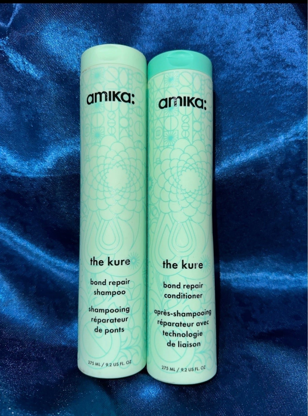 Amika The Kure shampoo and conditioner