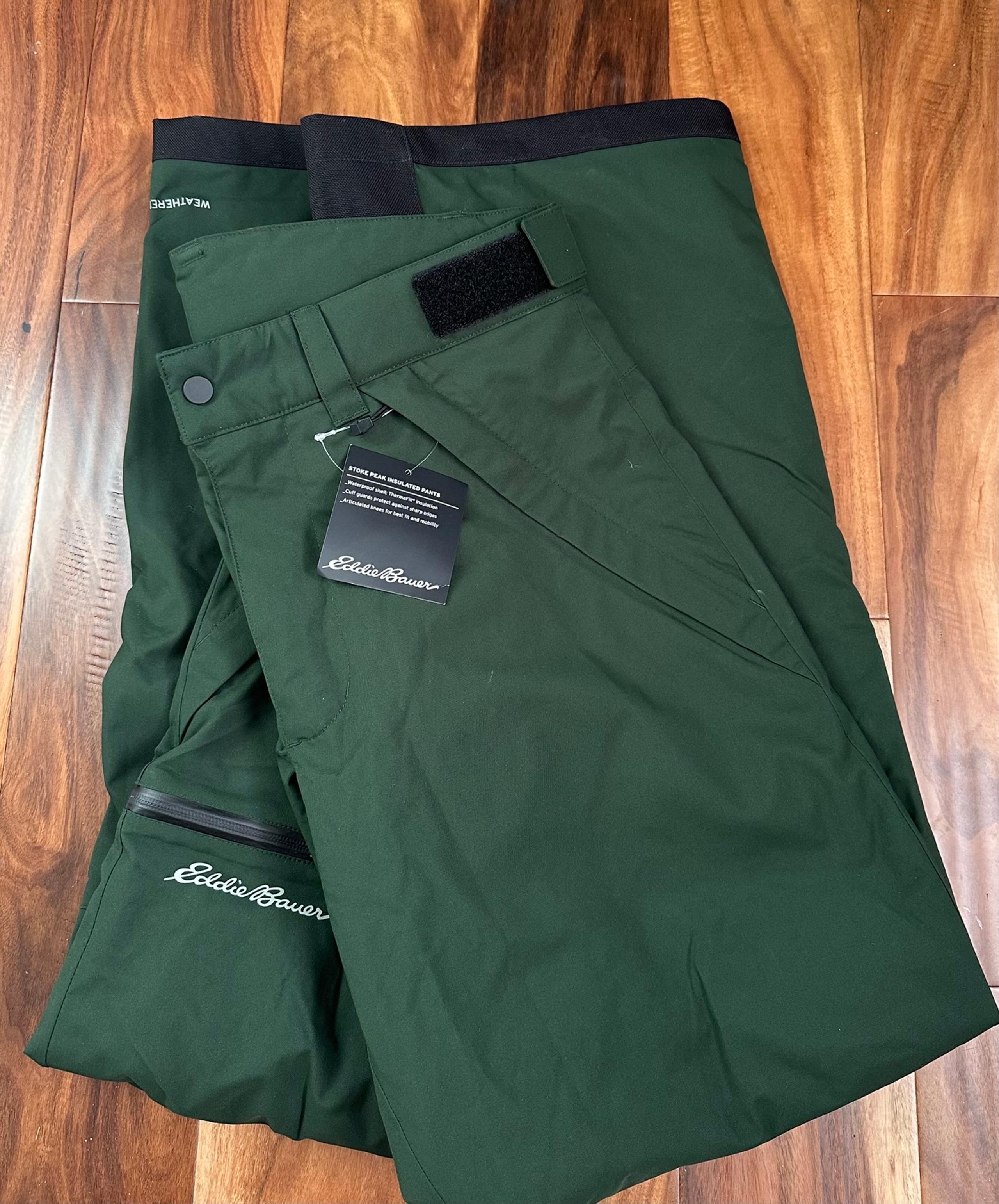 NWT Eddie Bauer Men’s Funski Snow Pants Ski Pants