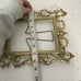 Vintage Ornate Brass Picture Frame | Art Nouveau | NO GLASS