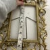 Vintage Ornate Brass Picture Frame | Art Nouveau | NO GLASS