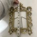 Vintage Ornate Brass Picture Frame | Art Nouveau | NO GLASS