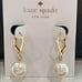 KATE SPADE New York Pearl Drop Earrings in Gold