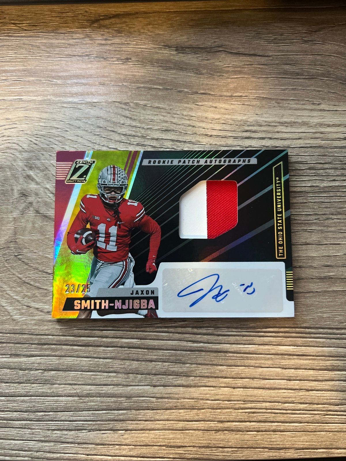 2023 chronicles zenith Jaxon Smith-Njigba RPA /25