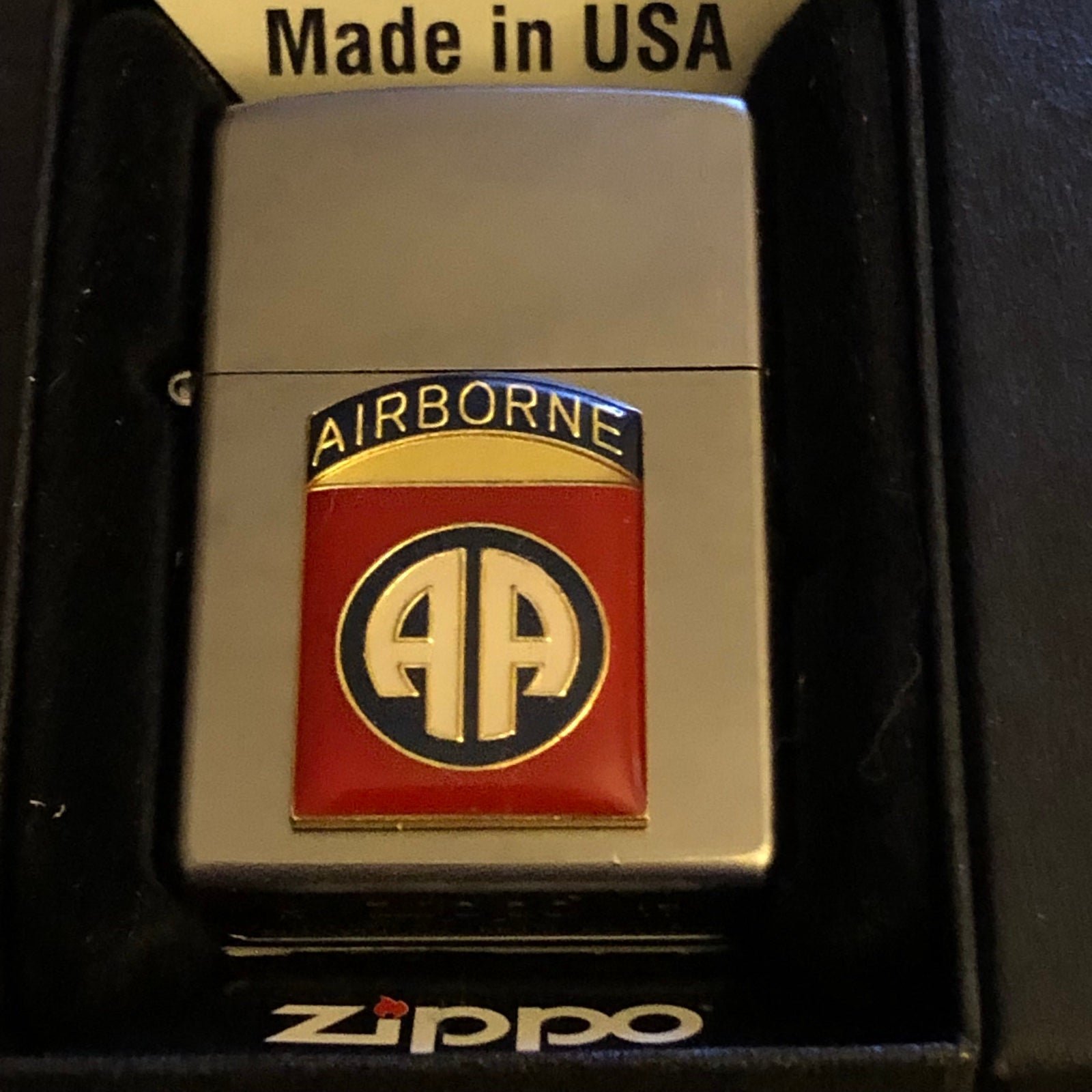 Zippo Lighter 82nd Airborne New in Box