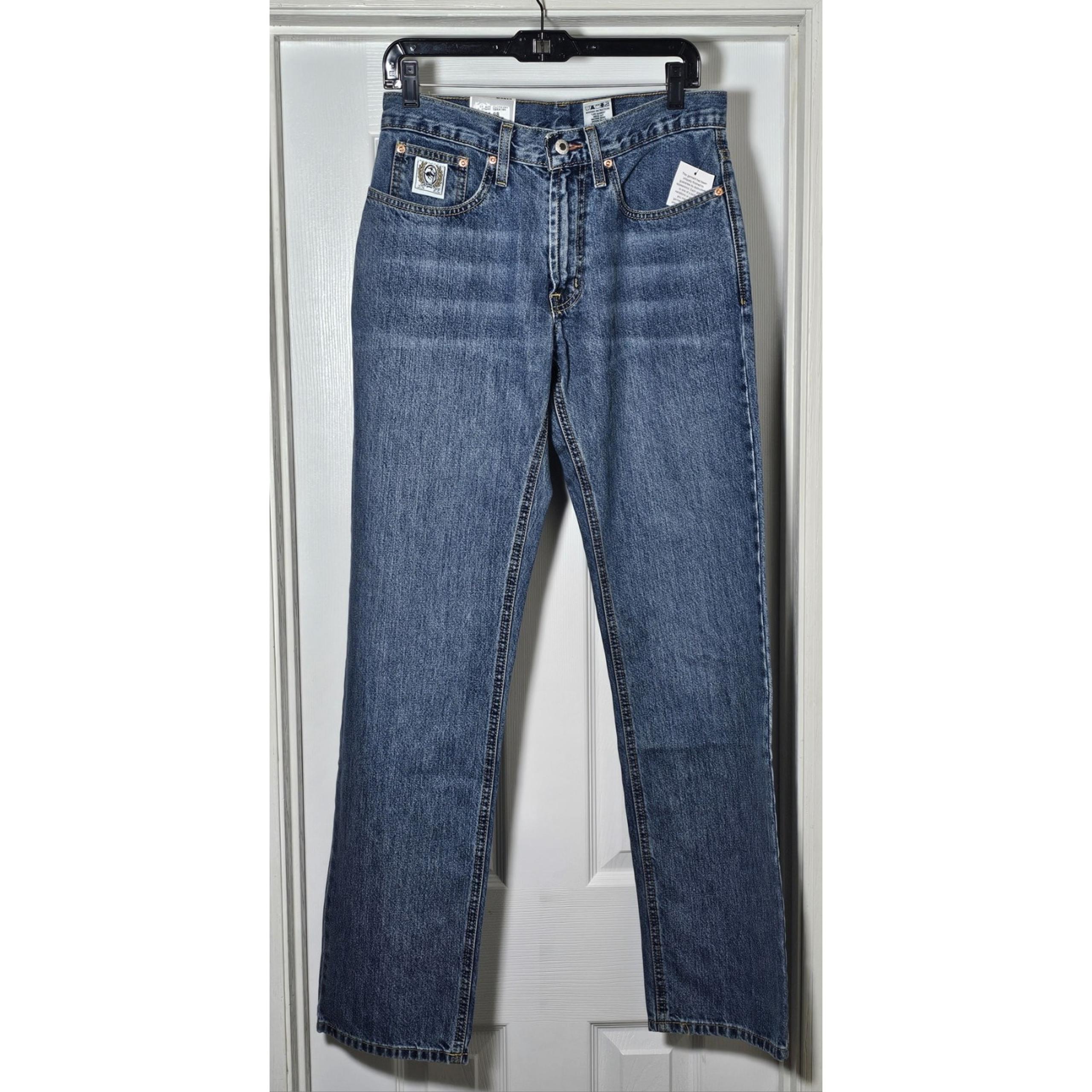 Cinch White Label Mid Rise Straight Leg Jeans Men's Size 30x34 Western