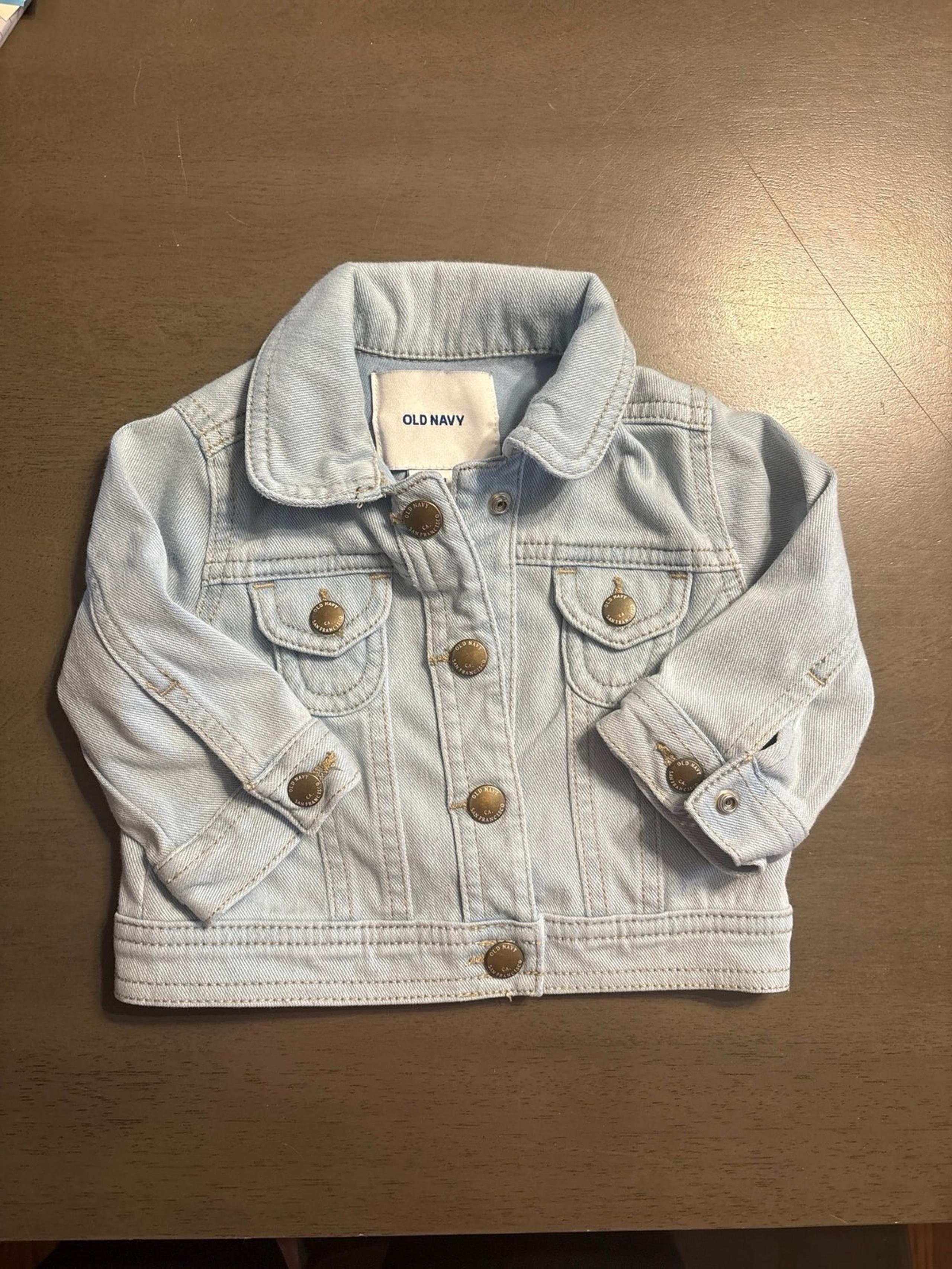 Baby Girl Light Denim Jacket