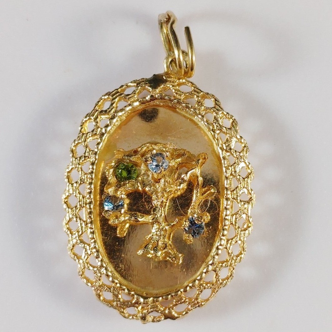 14K Tree of Life Pendant