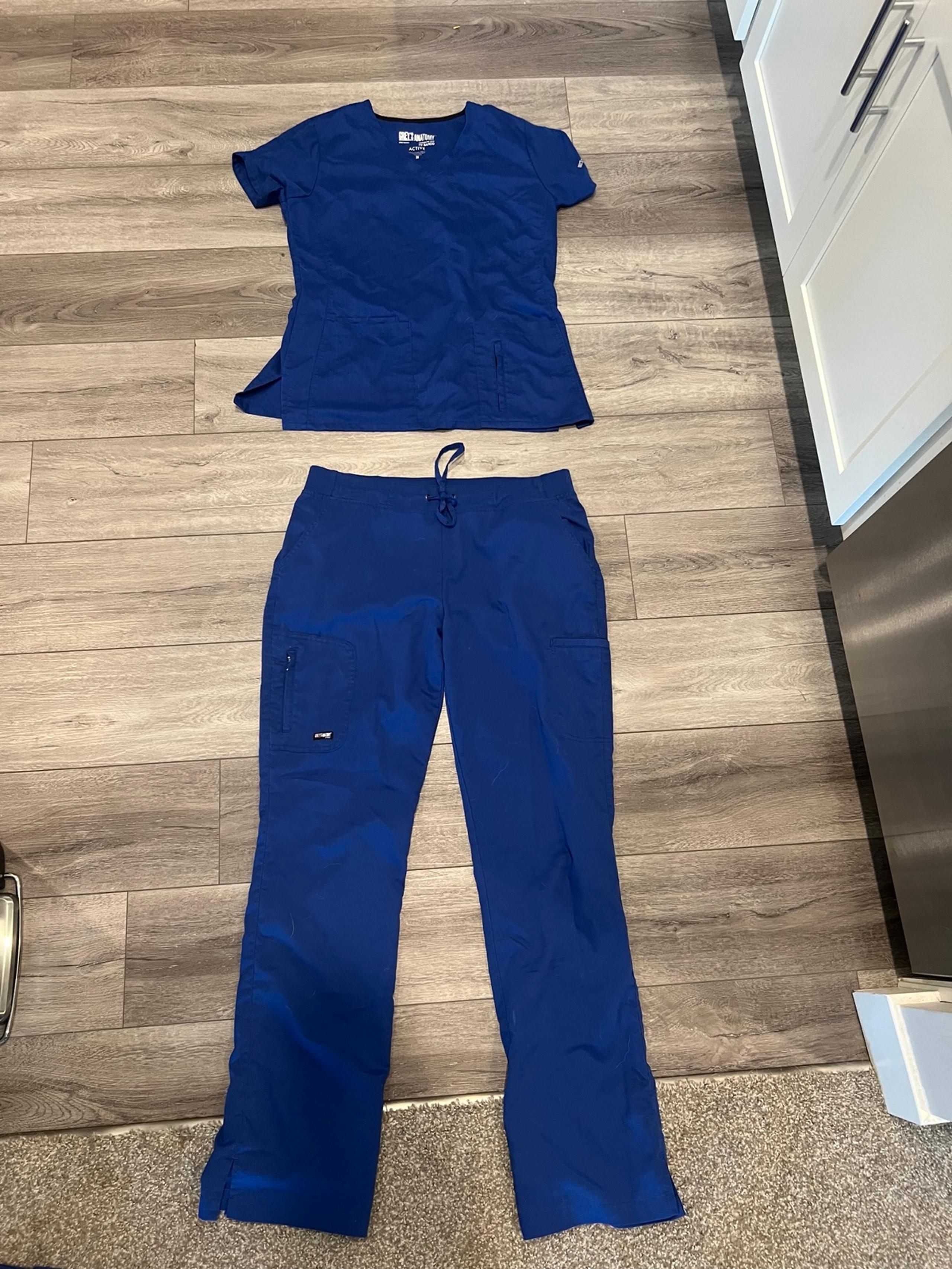 Greys anatomy galaxy blue scrubs