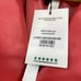 House of CB Mistress Rocks Vegan Leather Biker Moto Jacket Watermelon Pink NEW S