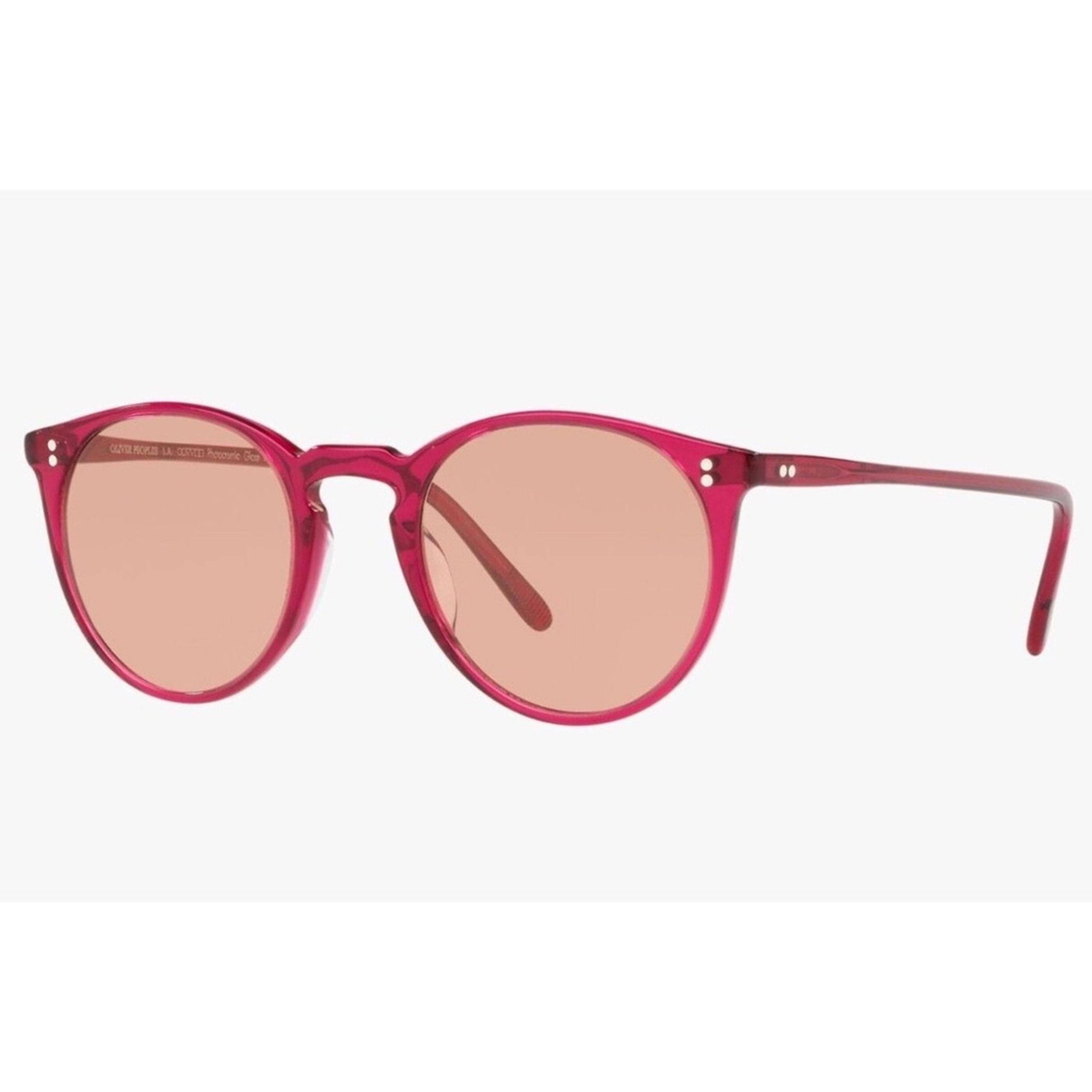 Oliver Peoples Pink O’Malley Sun Round Sunglasses New
