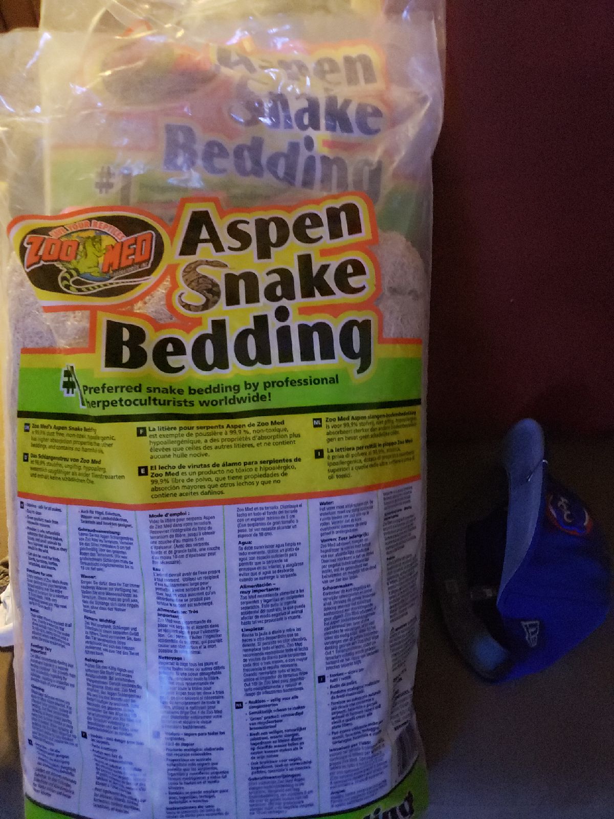 Snake bedding