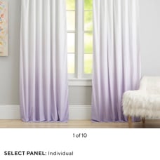 Pottery barn teen ombre curtains