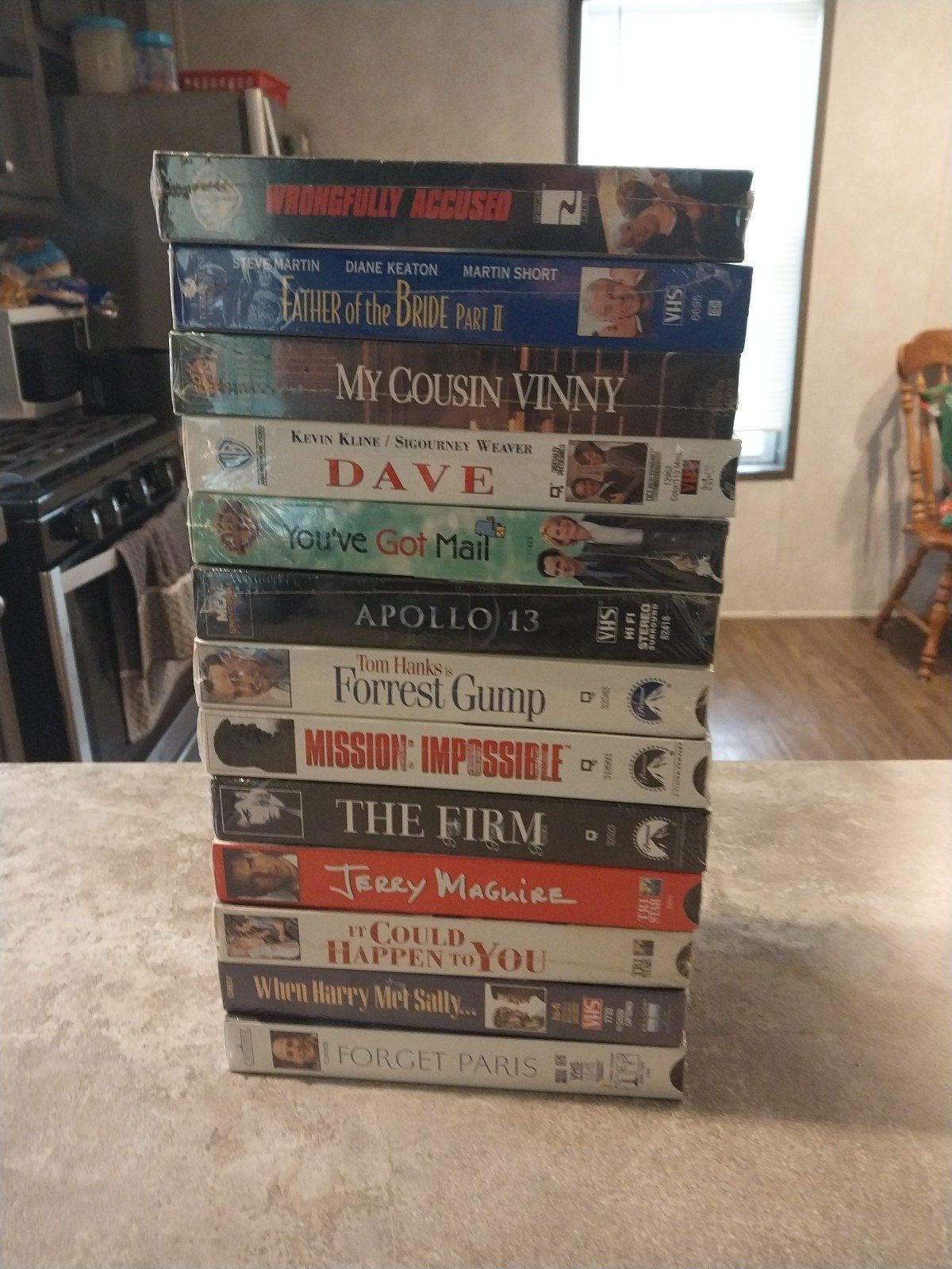 Vhs seal 13 great comedy movies, rare red tag, collectors quality free shipping