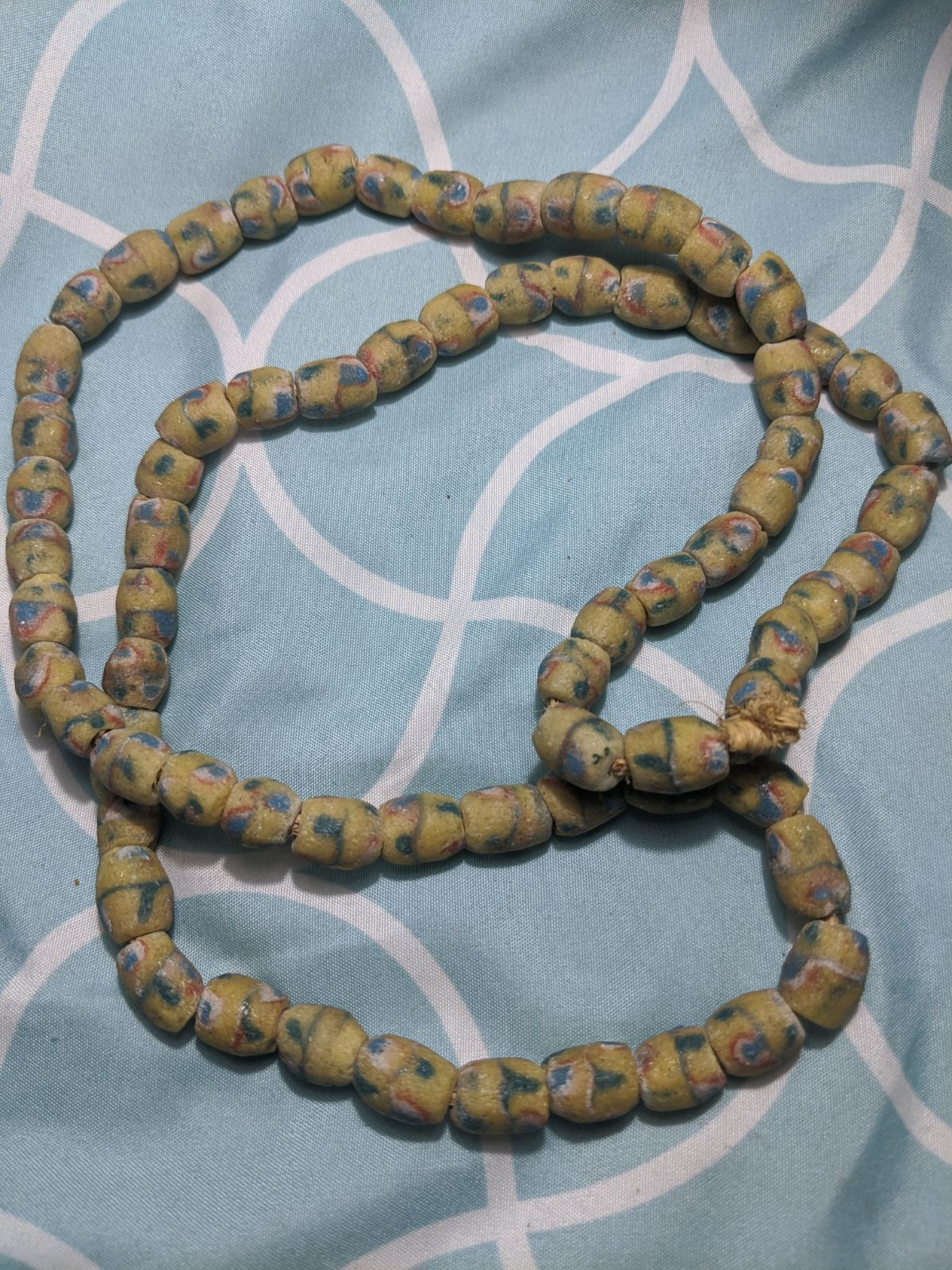 Trade bead necklace