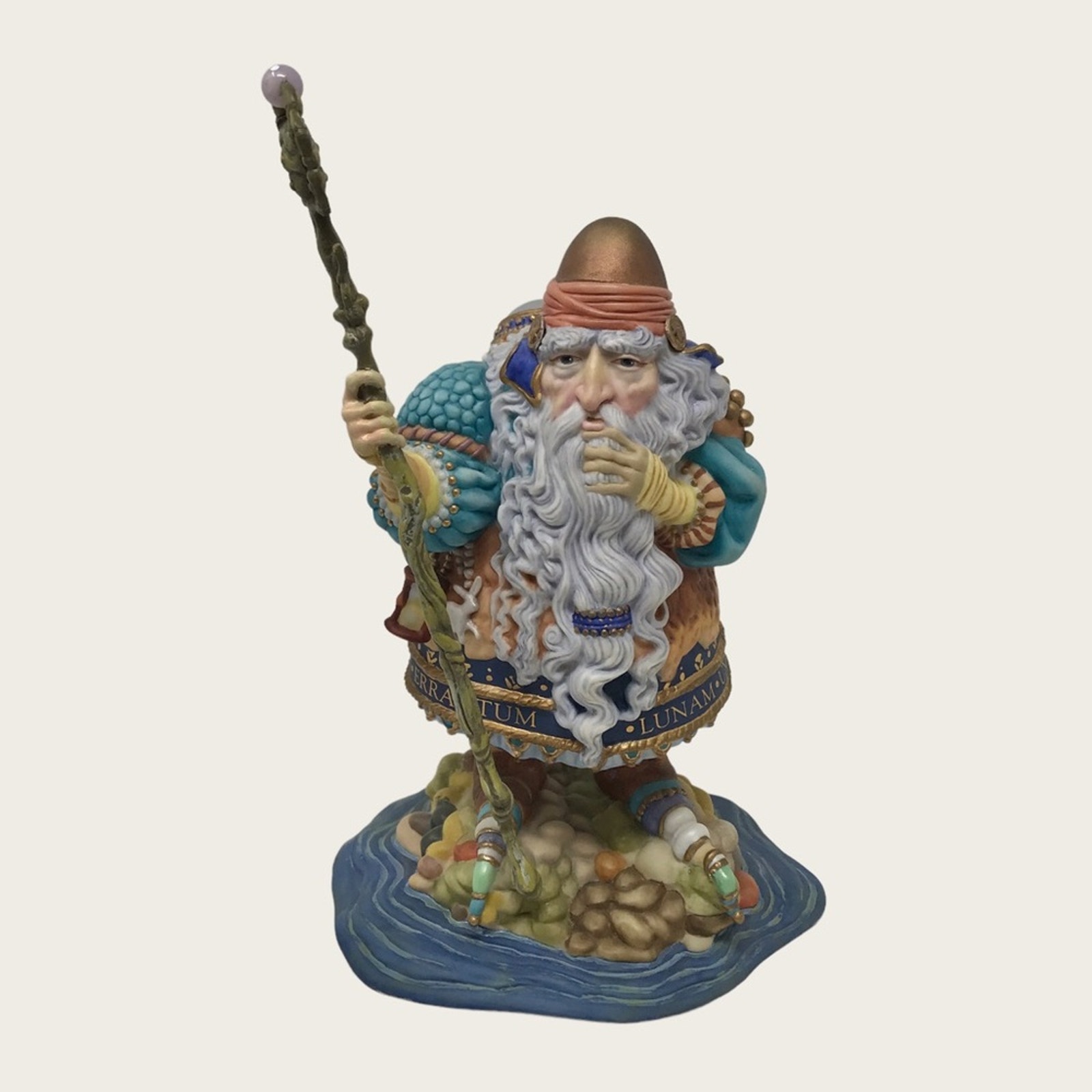 Greenwich Workshop Collection The Man Who Minds the Moon Porcelain Figurine