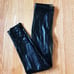 Wilfred Free Aritzia Vegan Leather Pant / Legging - Black