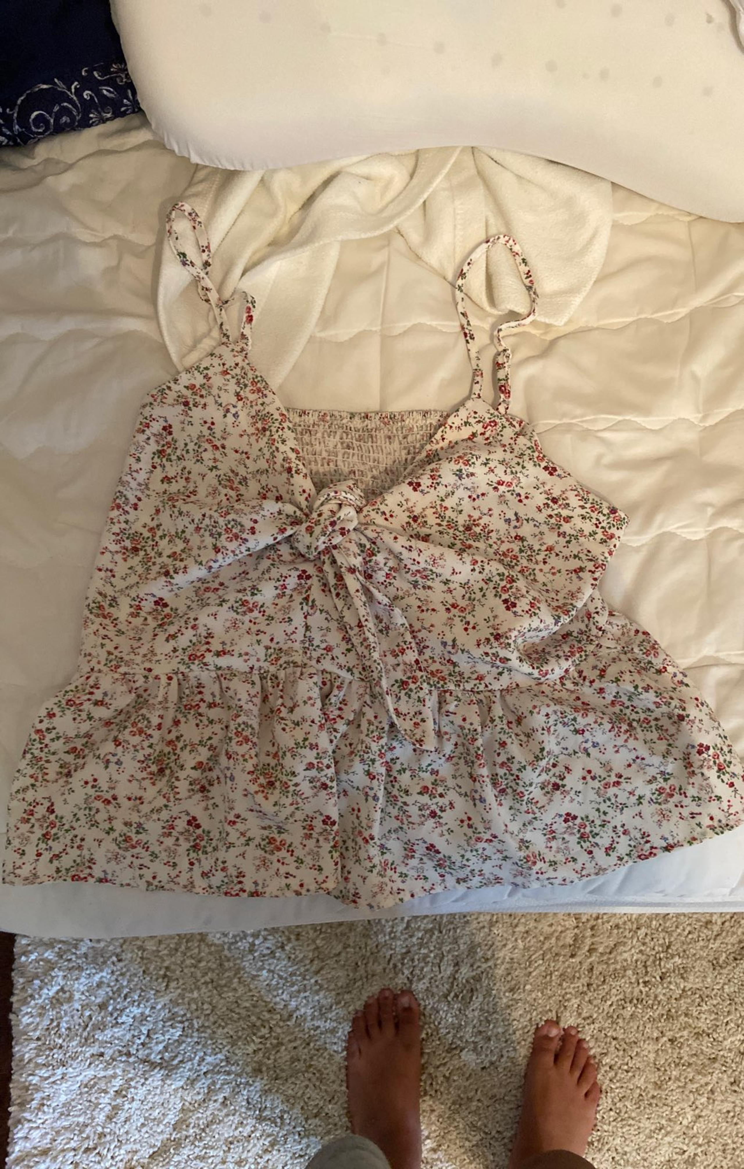 shein floral tank