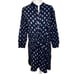 Ulla Johnson Corsica Dress Blue White Indigo Ikat Print Size 2 Short Popover