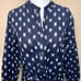 Ulla Johnson Corsica Dress Blue White Indigo Ikat Print Size 2 Short Popover