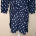Ulla Johnson Corsica Dress Blue White Indigo Ikat Print Size 2 Short Popover