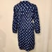 Ulla Johnson Corsica Dress Blue White Indigo Ikat Print Size 2 Short Popover