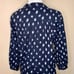 Ulla Johnson Corsica Dress Blue White Indigo Ikat Print Size 2 Short Popover