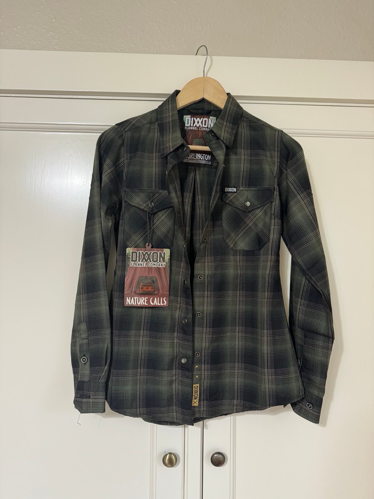 Dixxon Flannel small New with tags