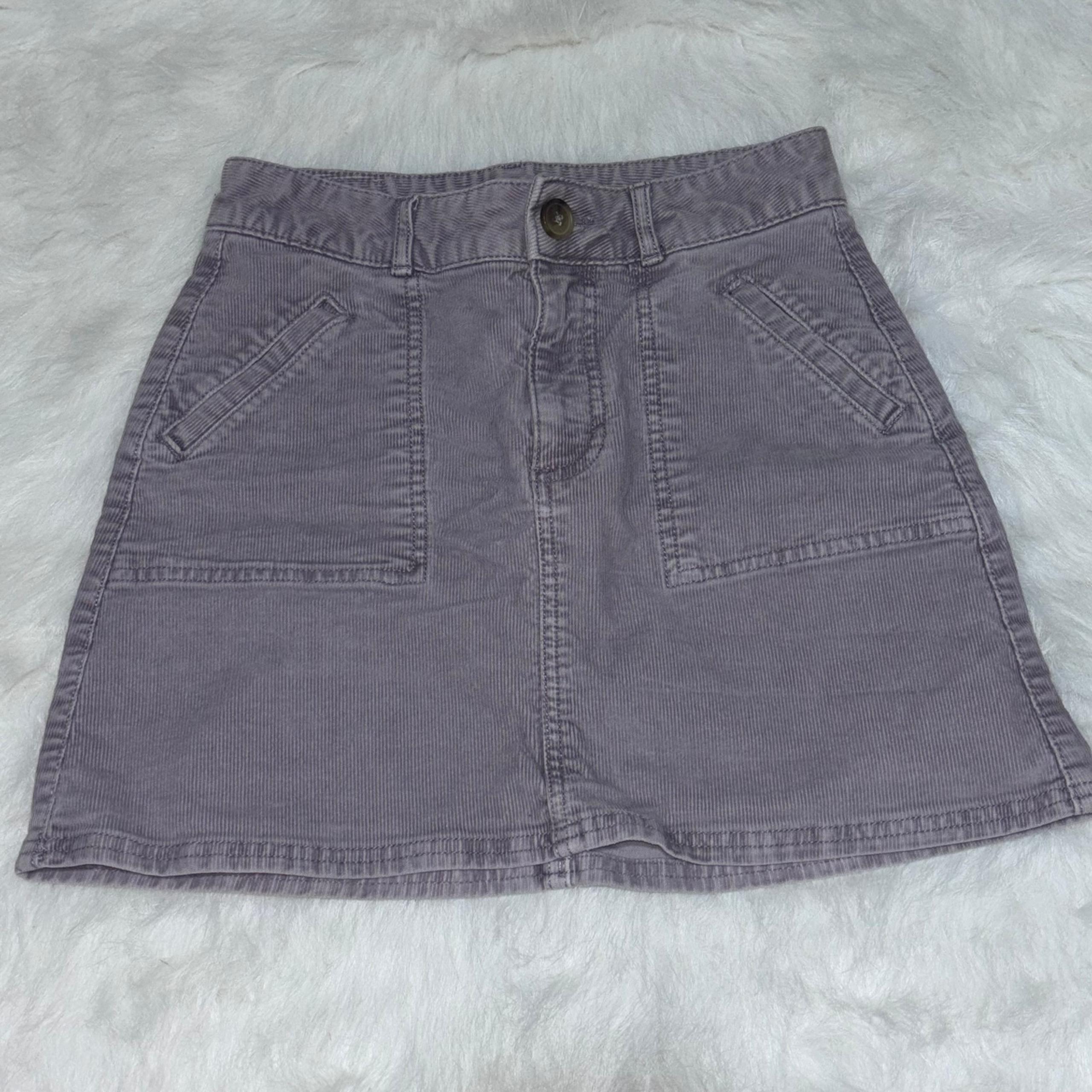 American Eagle Hi Rise A-Line Skirt Super Stretch