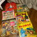 Vintage unique rare 1960s vinyl records, Robin Hood more jungle book it’s a smal