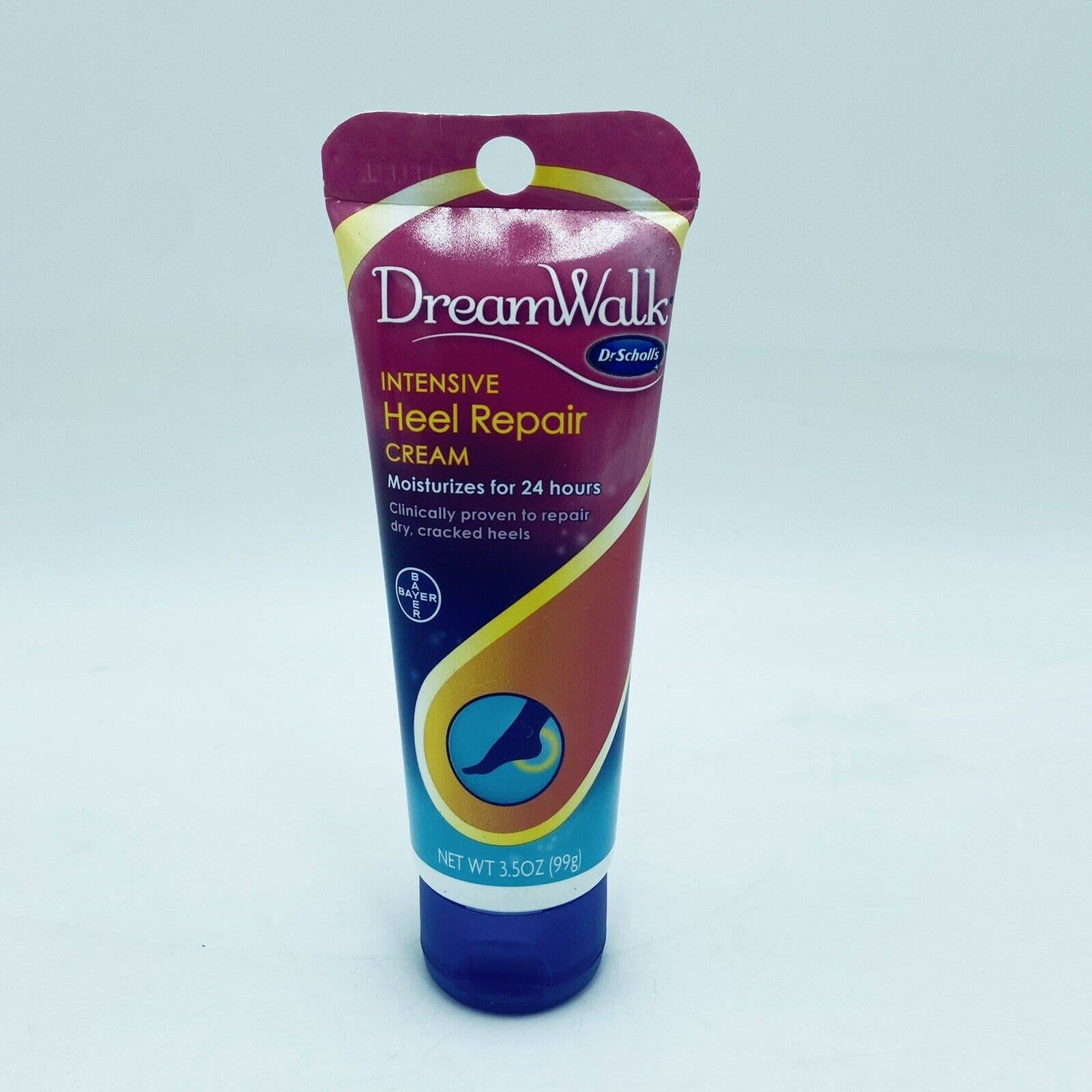 Dr. Scholl's Heel Repair Cream Dreamwalk Dream Walk Intensive 3.5 oz Discontinue