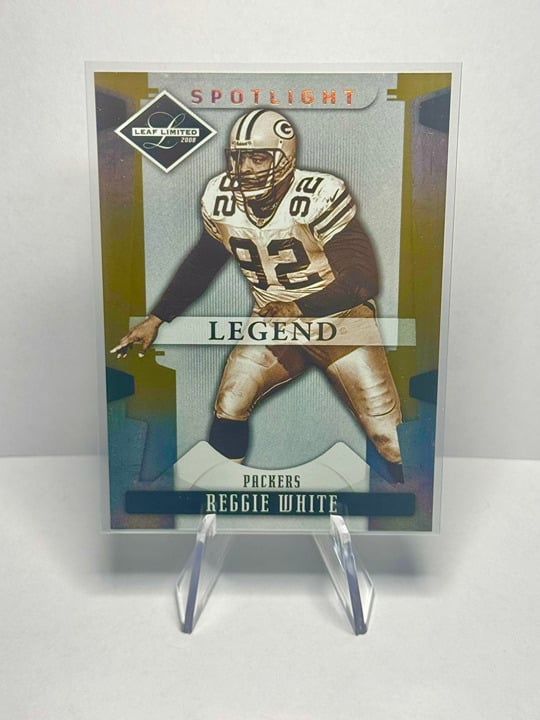 Reggie White #d 5/49 2008 Donruss Playoff Leaf Limited Spotlight #175