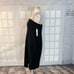 Eliza J Strapless Front Slit Black Pencil Sheat Dress Size 10 NWT