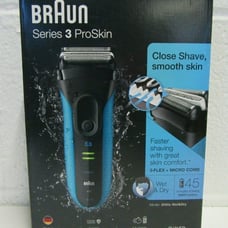 Braun Series 3 ProSkin 3040s Rechargeable Wet&Dry Electric Shaver Blue
