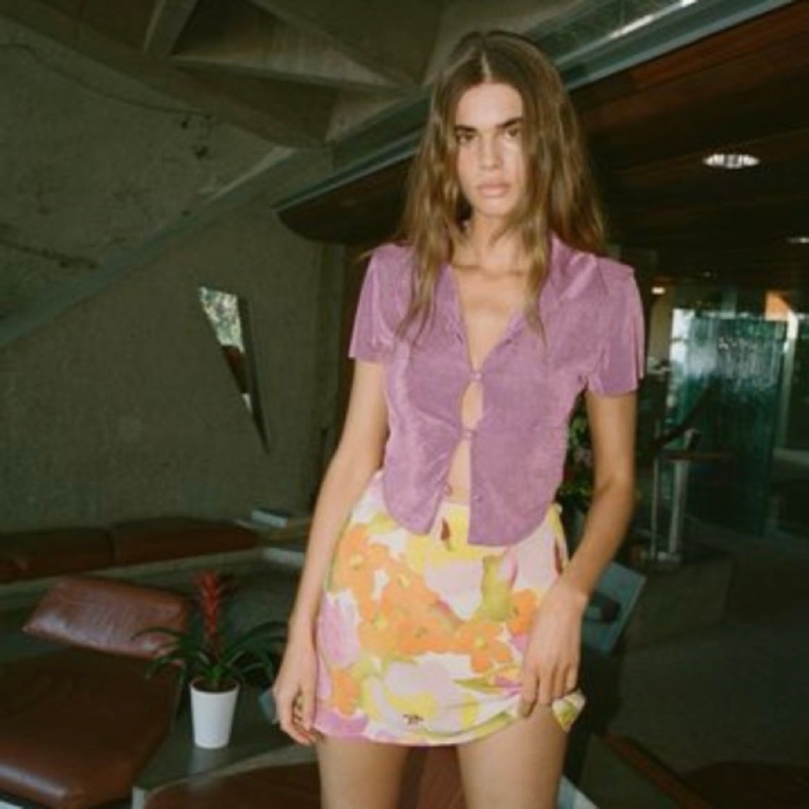 With Jean - Daisy Skirt Set