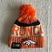 New Era NFL Denver Broncos Beanie Hat with Pompom