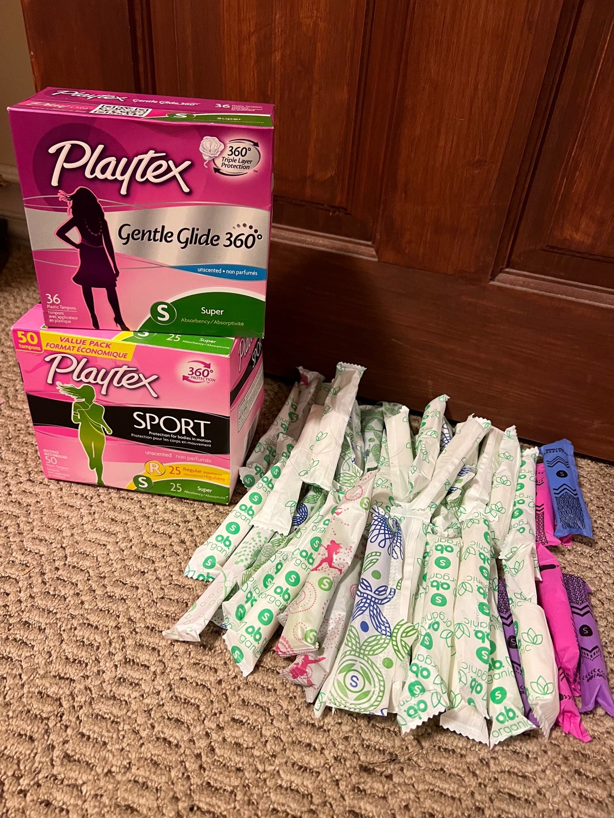 130 tampons - super and regular