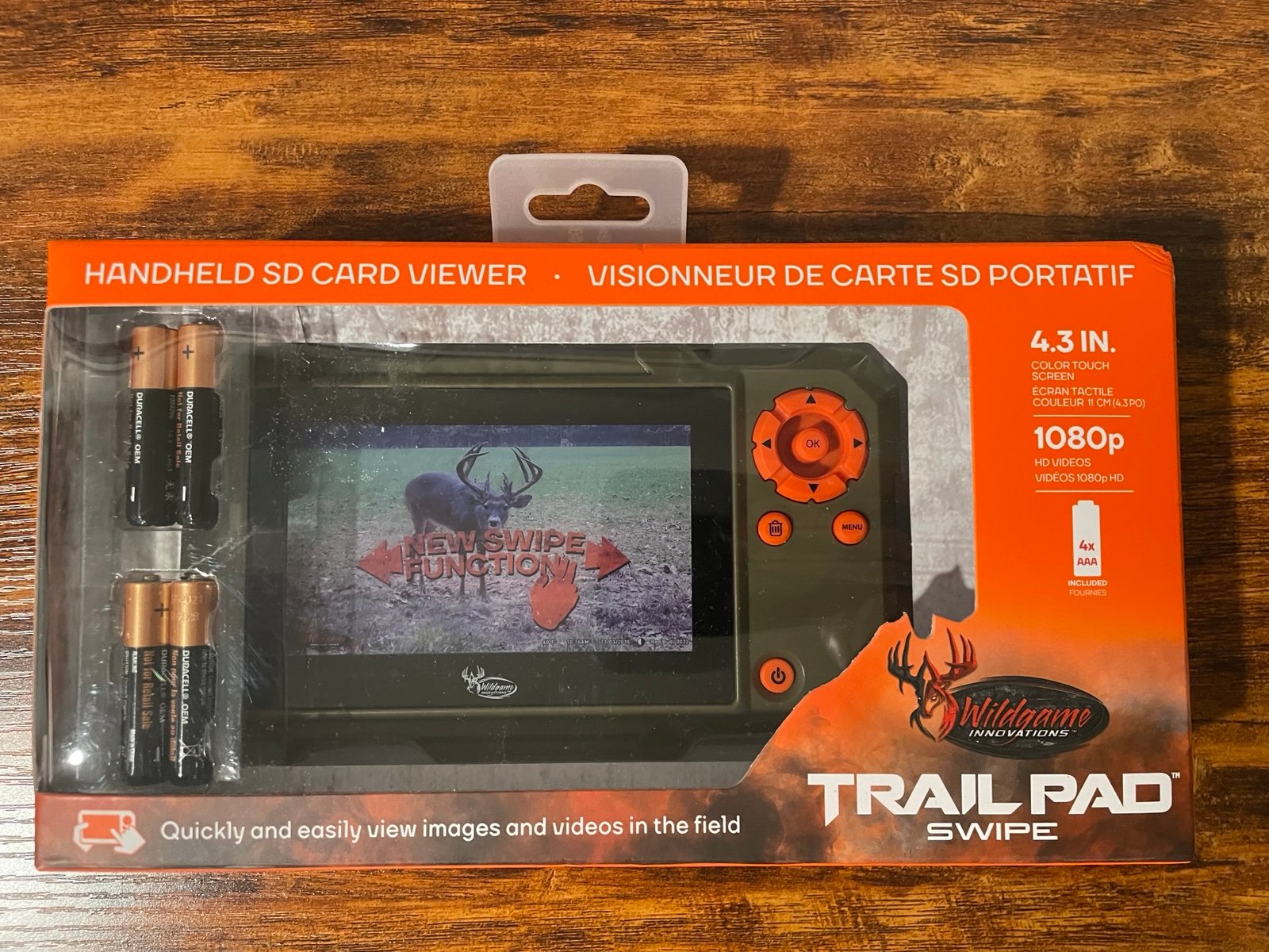 NEW Wildgame Innovations VU60W44-21 Trail Pad Swipe SD Card Reader