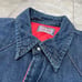 BLUE BLUE Denim Shirt Padding Jacket Indigo Made in Japan HRM