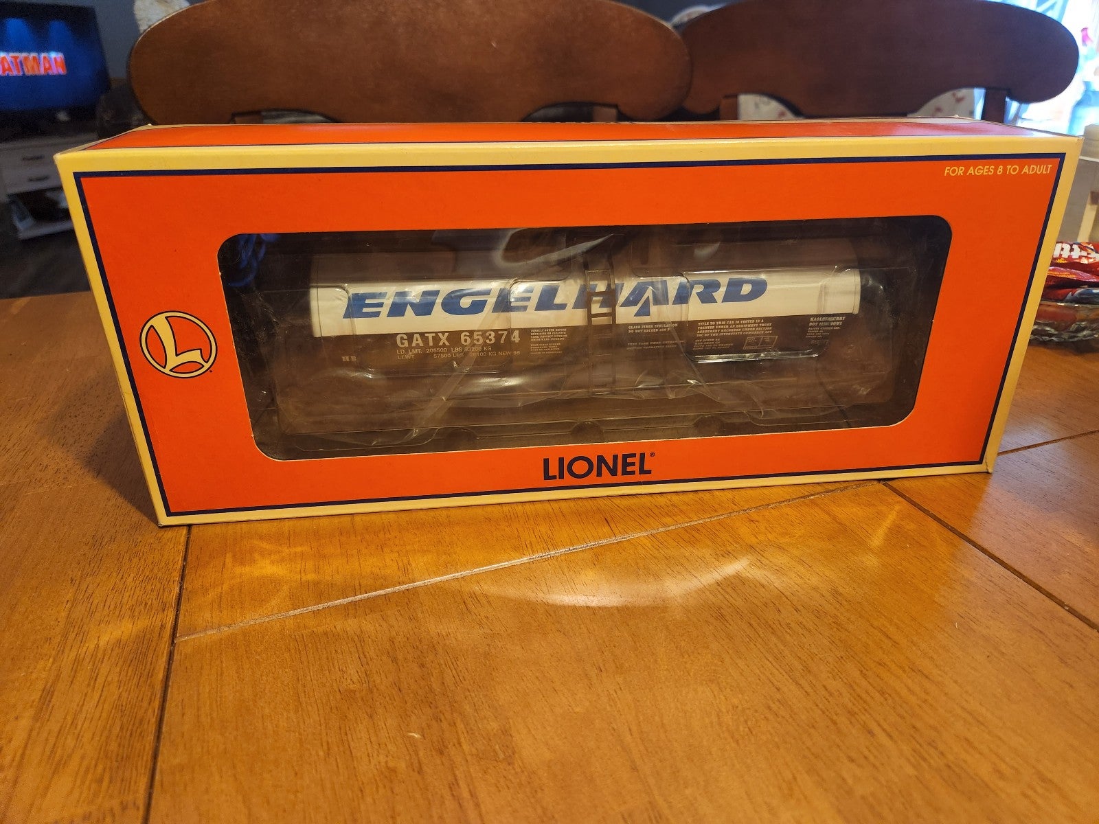 LIONEL #6-17914 ENGLEHARD TANK CAR